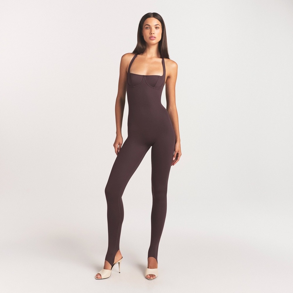 SKIMS Body Halter Stirrup Catsuit